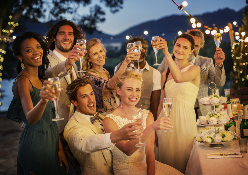 Micro destination wedding group